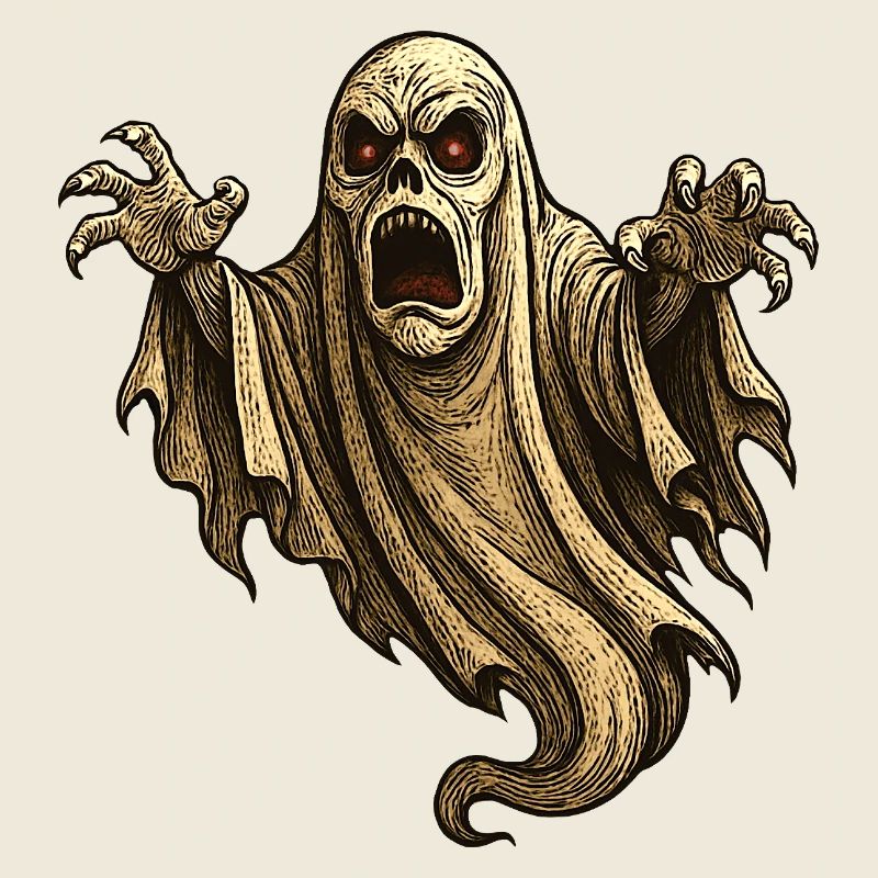 Halloween ghost spooky horror monster