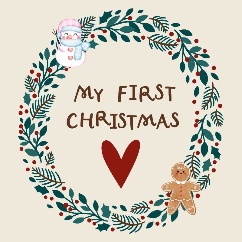 Mon premier Noël – Body pour bébé Noël