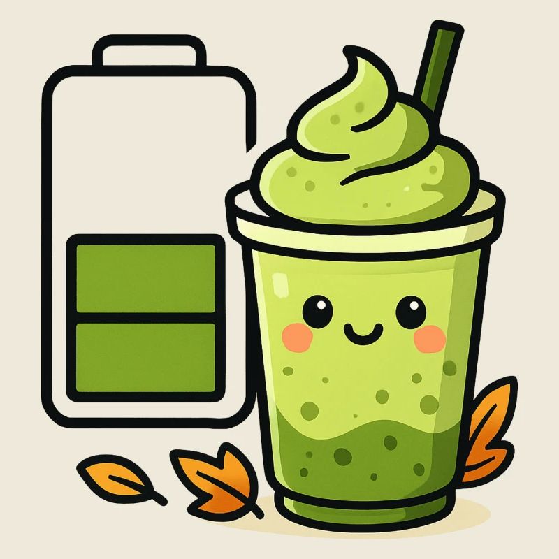 Matcha iced Latte Akku loading 