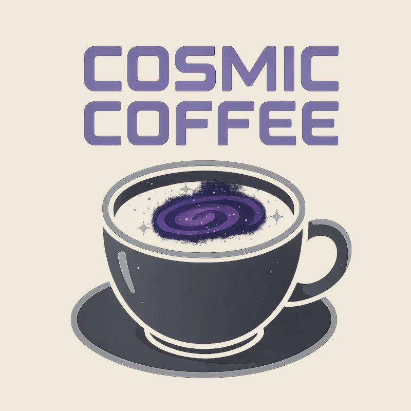 Kosmischer Kaffee Galaxie Becher