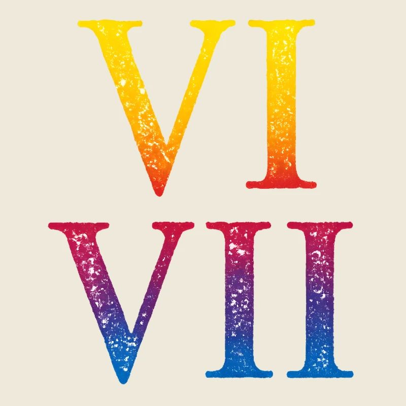 67 Meme VII Roman Numeral Stack