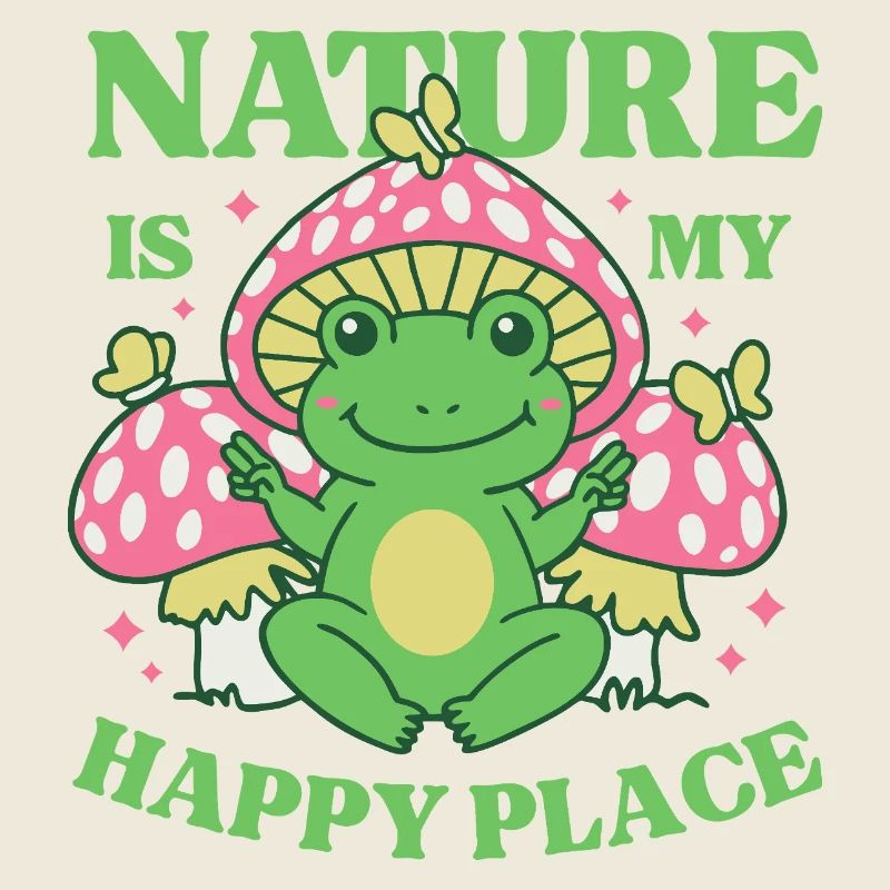 Die Natur ist mein glücklicher Ort