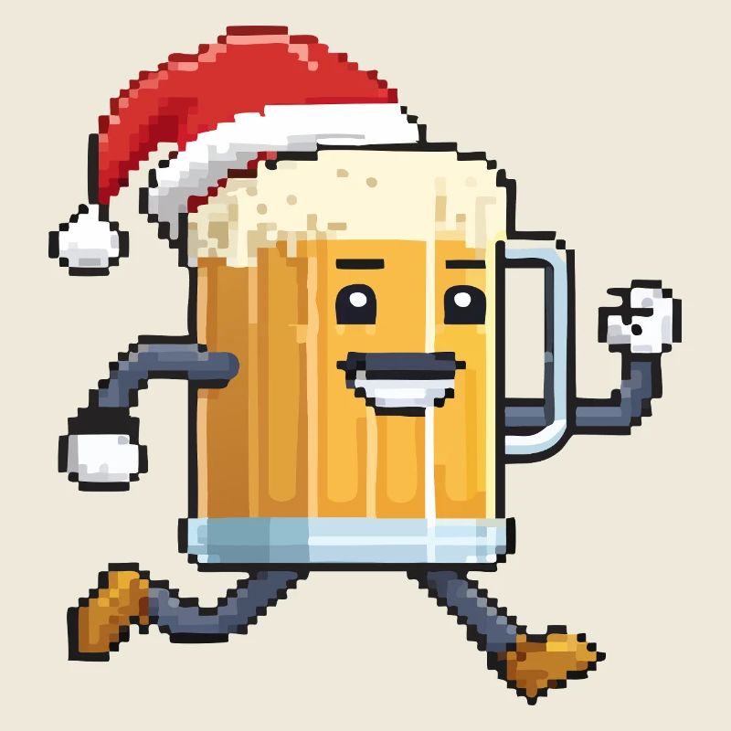 Bière de Noël drôle - Noël moche