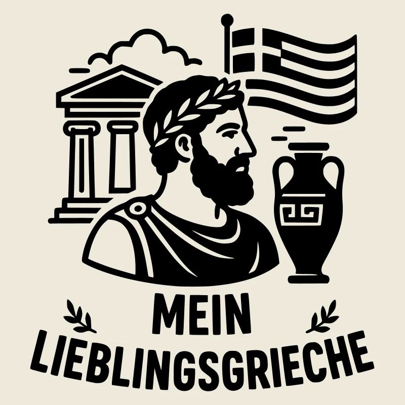Lieblings Grieche Fanshirt