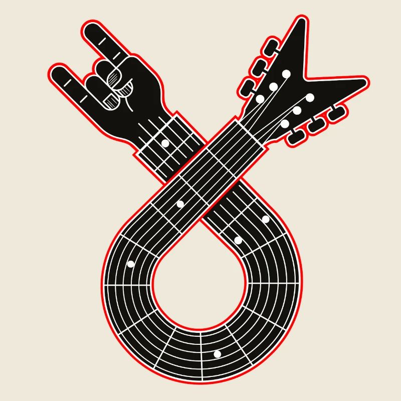 Guitar Loop with Finger Horns