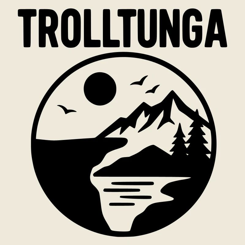 trolltunga silhouette