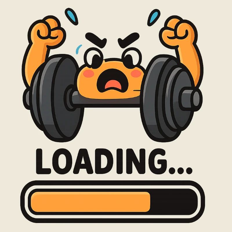 Loading Power Lift Cartoon