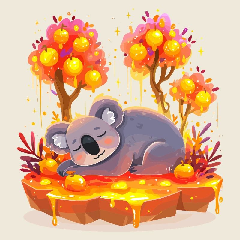 Kuschel Koala im Honigwald