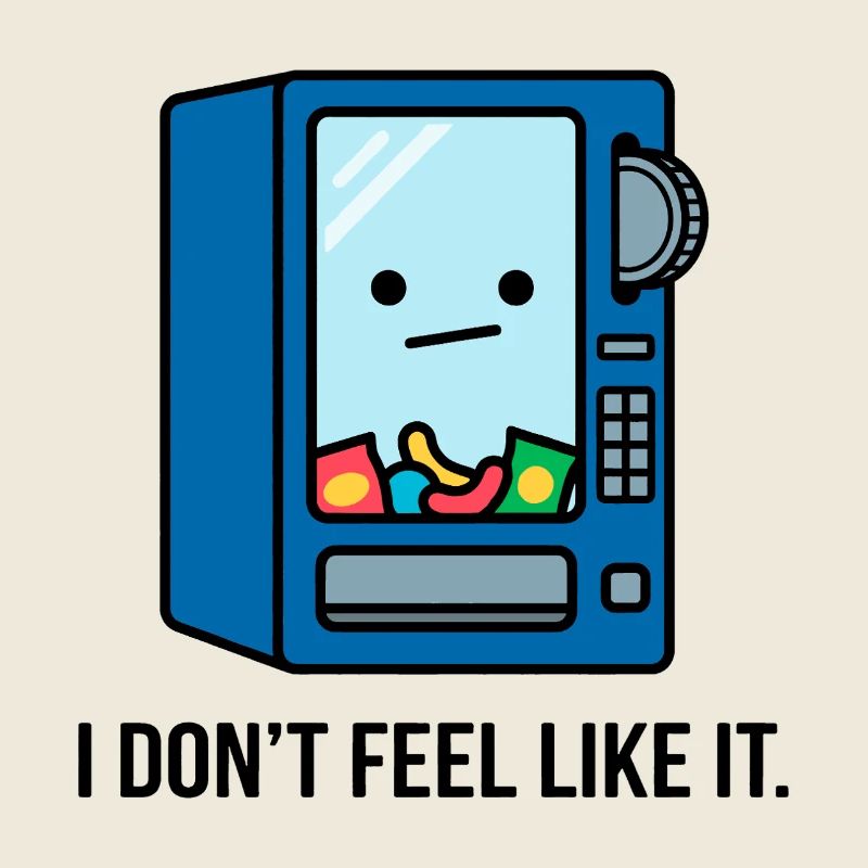Lazy Vending Machine - I Don't Feel Like It