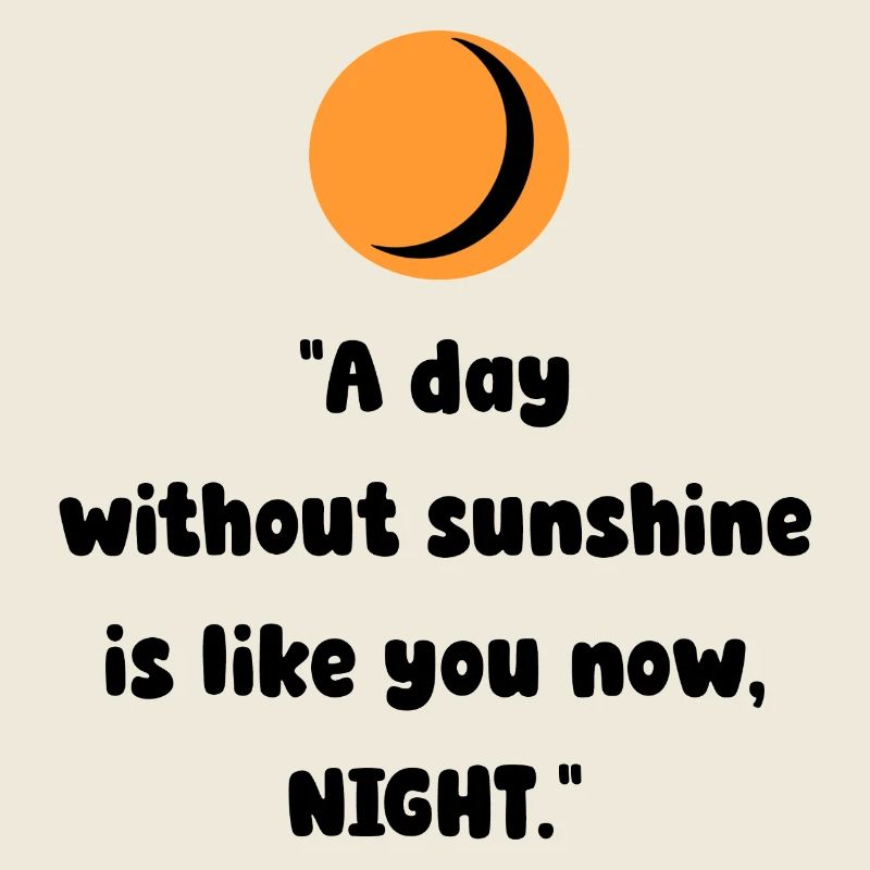 Silhouette de la Lune Orange