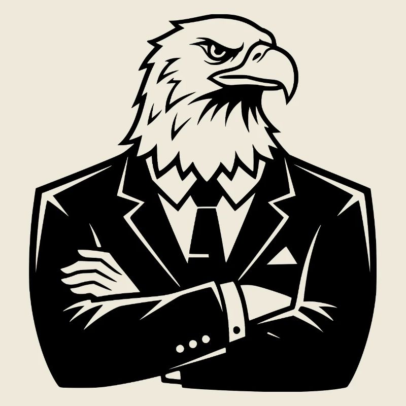 Eagle in a Suit – Leadership Animal Design