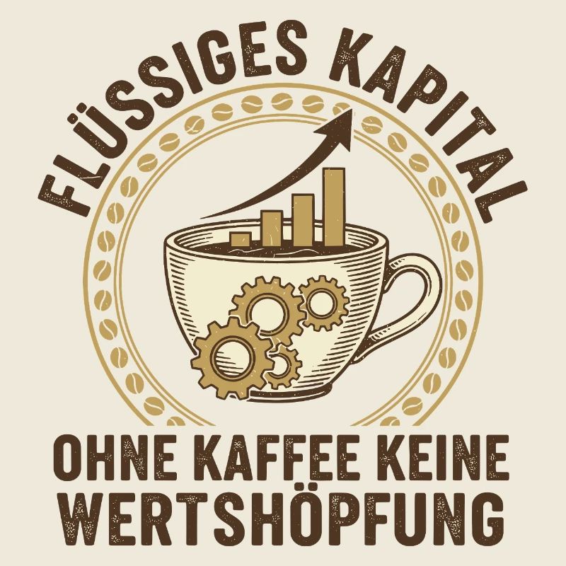 Liquid Capital Coffee - Humour de bureau