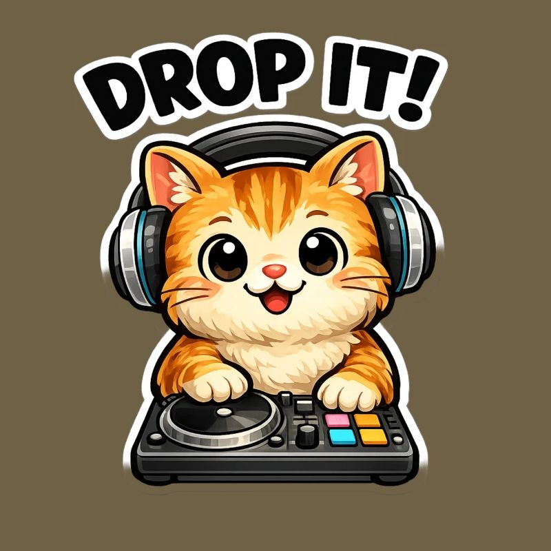 Drop It DJ-Katze