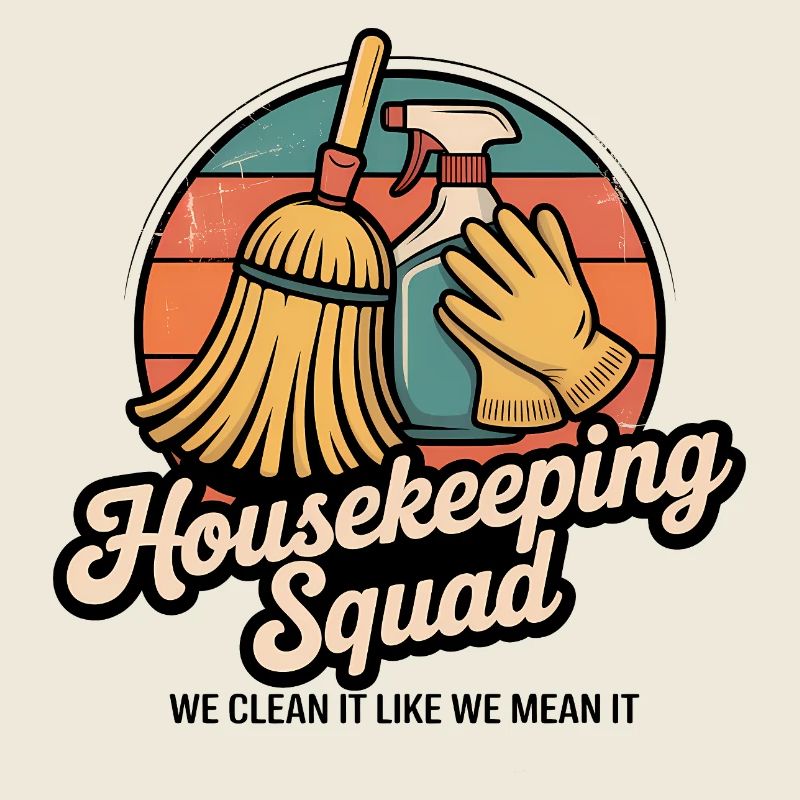 Funny Cleaning Design