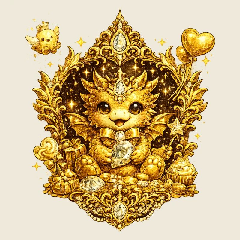 Goldkatze Kronenzauber