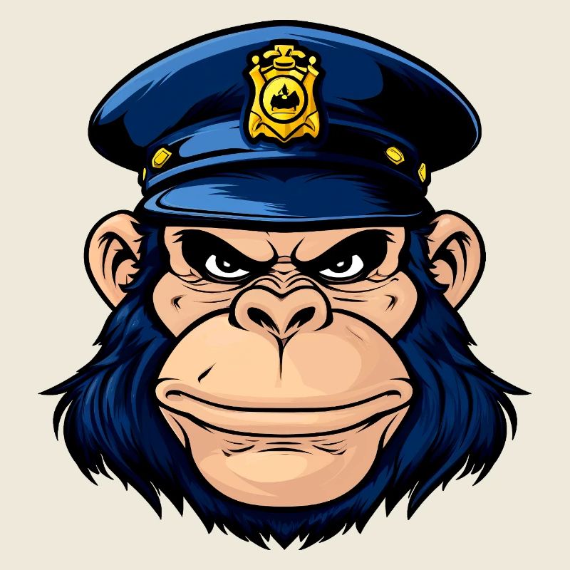 Policeman Monkey