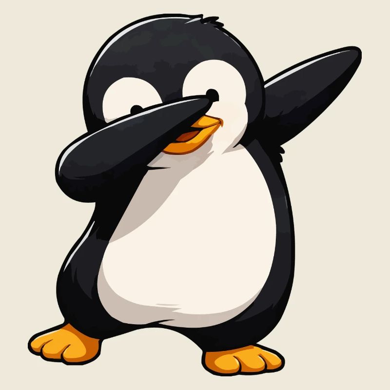 Dab Penguin Comic