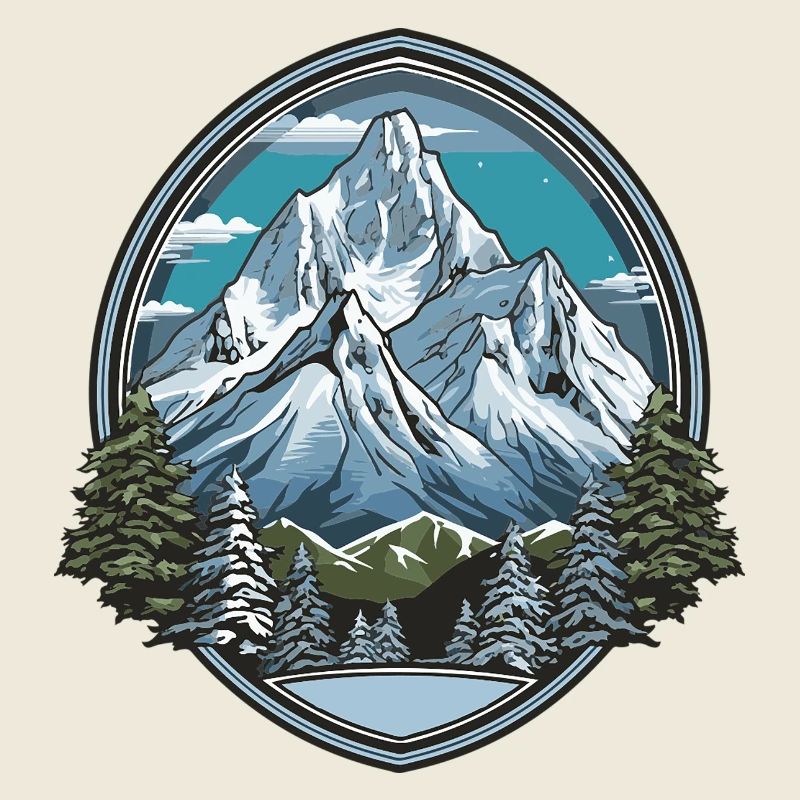 Montagnes dans le Waldkreis