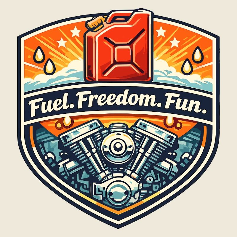 Fuel Freedom Fun Badge