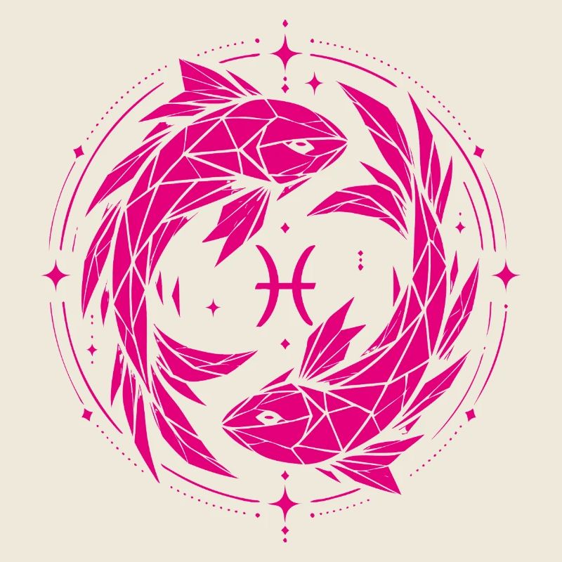 Pisces Symbol – Gentle & Modern