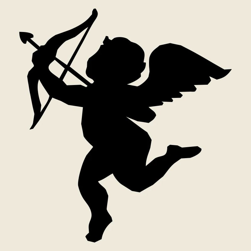 Engel mit Pfeil und Bogen 