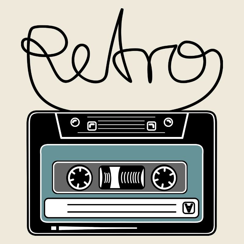 Kassette Retro Mixtape Bandsalat