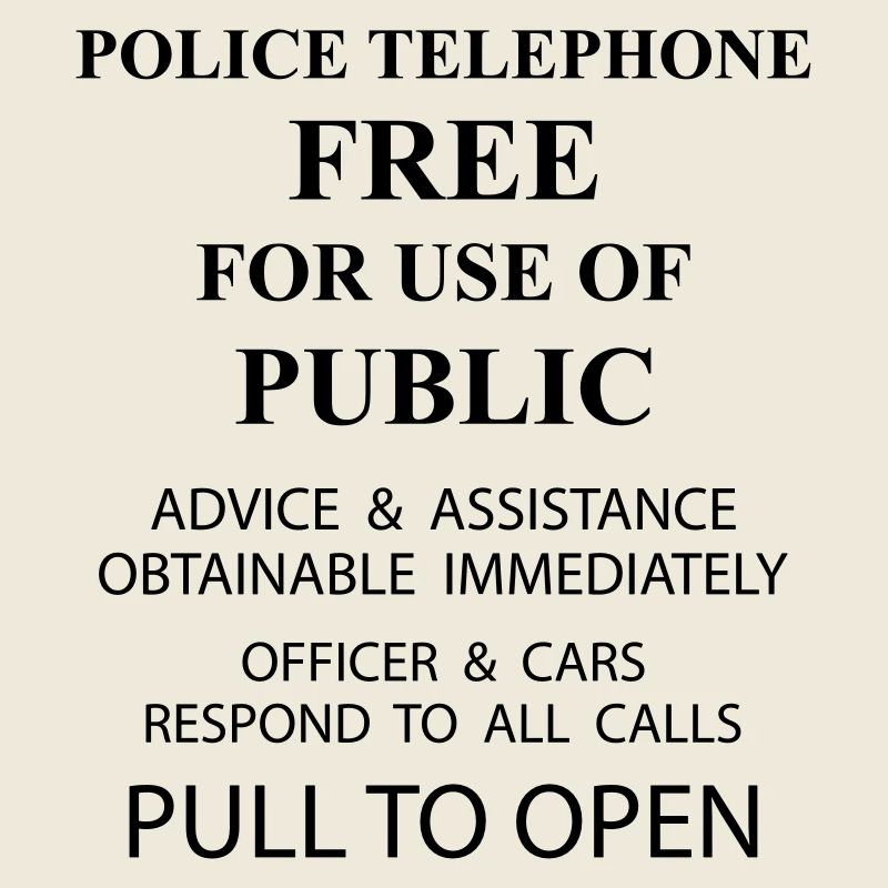 texte de la zone de police