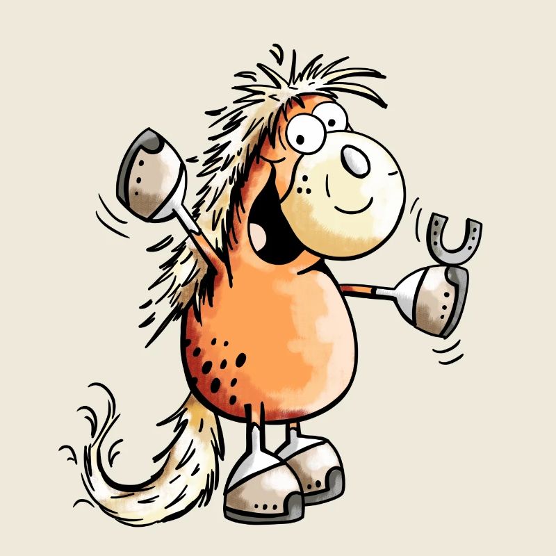 Drôle de cheval - Chevaux - Bande dessinée