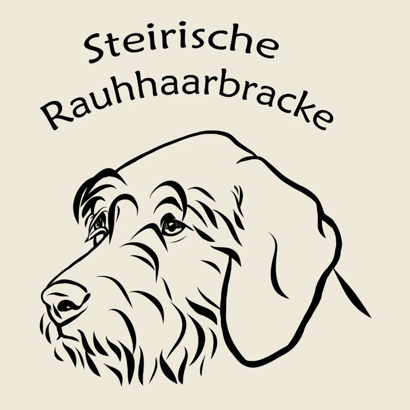 Steirische Rauhhaarbracke Portrait