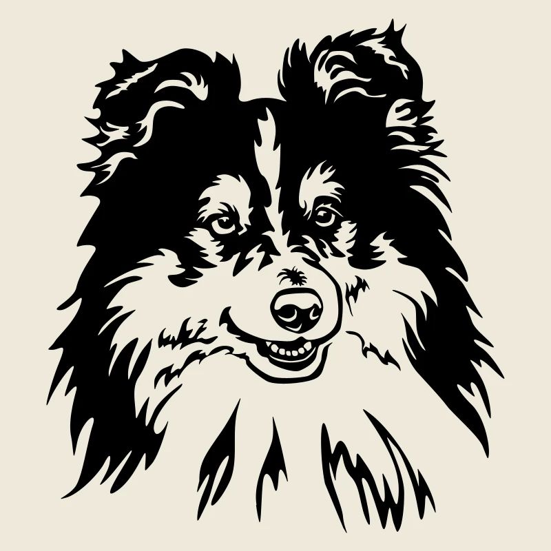 Sheltie Kopf