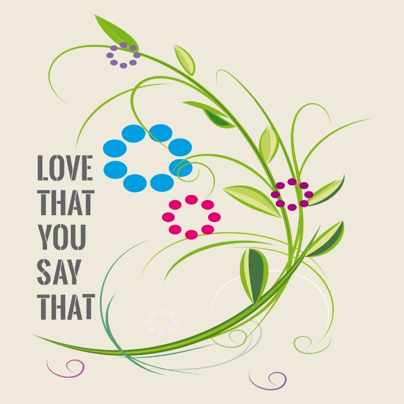 love Love flower tendrils