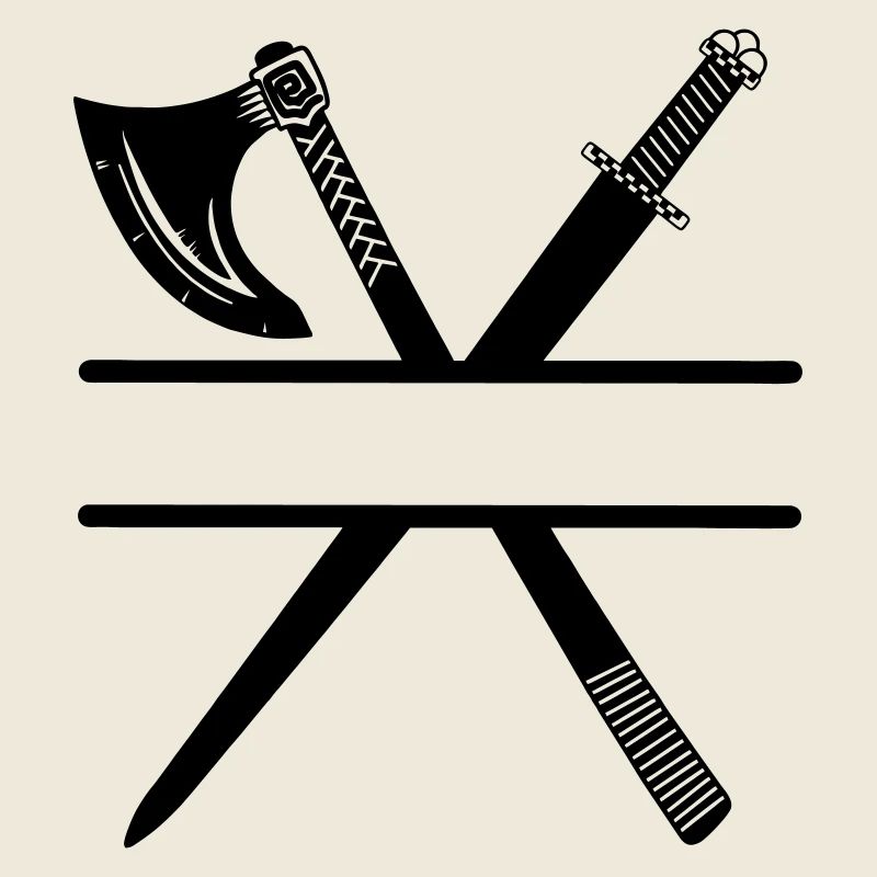 Viking axe sword