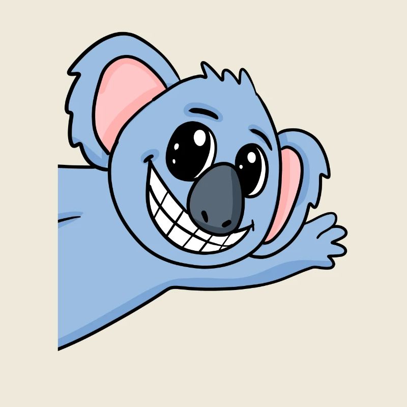Koala Gruß Begrüßung Koalabär