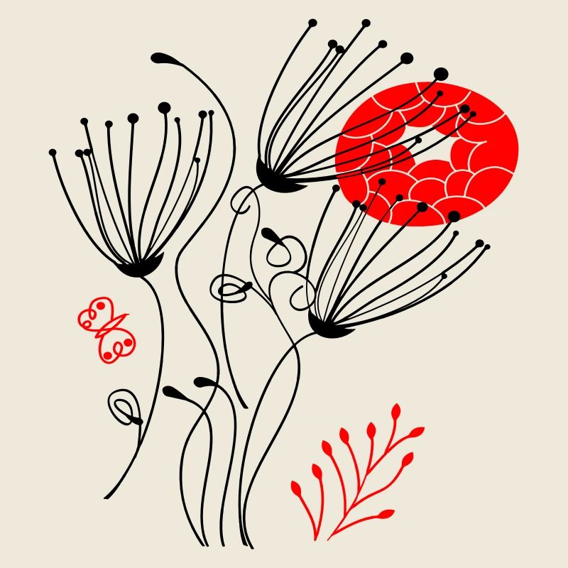 filigrane zarte Blüten, Flowers