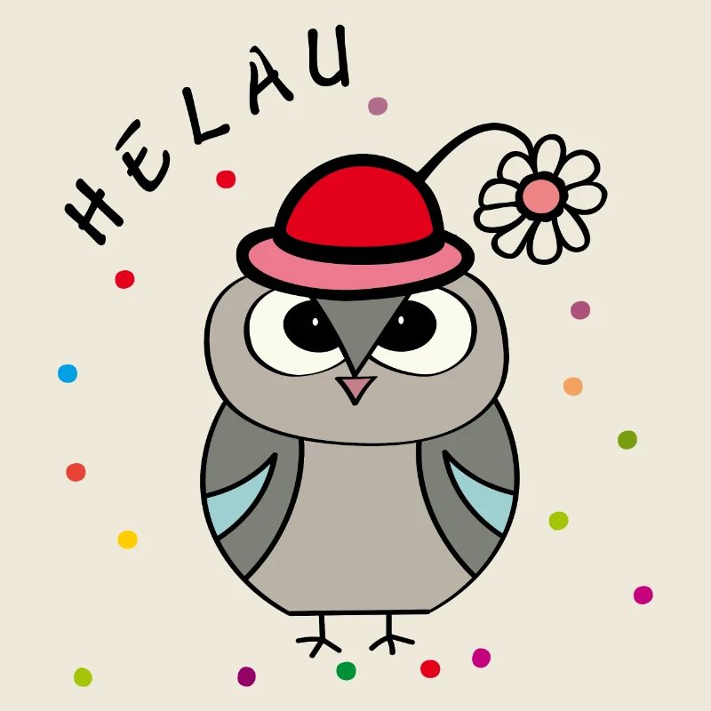Hibou du carnaval de Helau