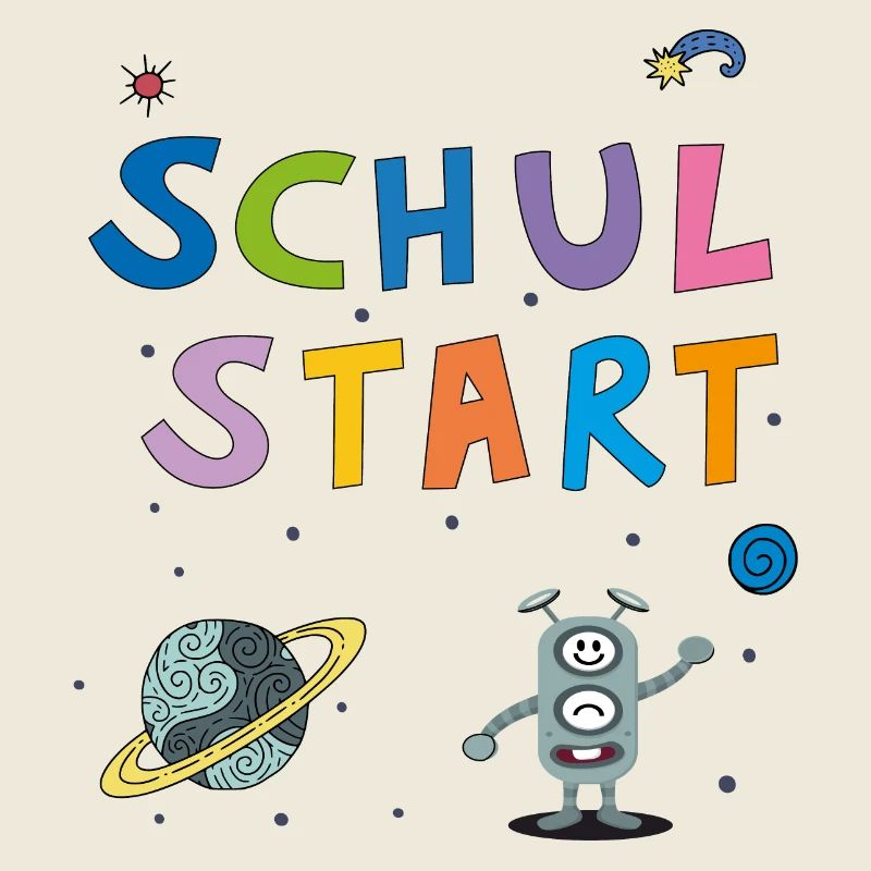 Schulstart Schulkind