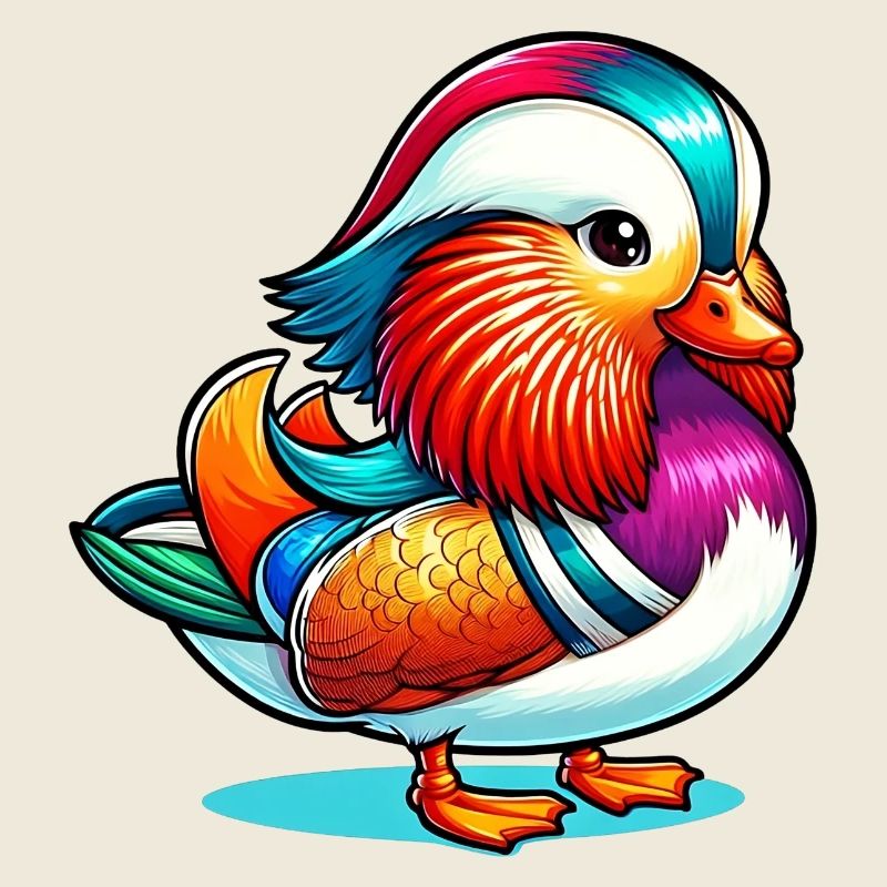 Mandarin duck