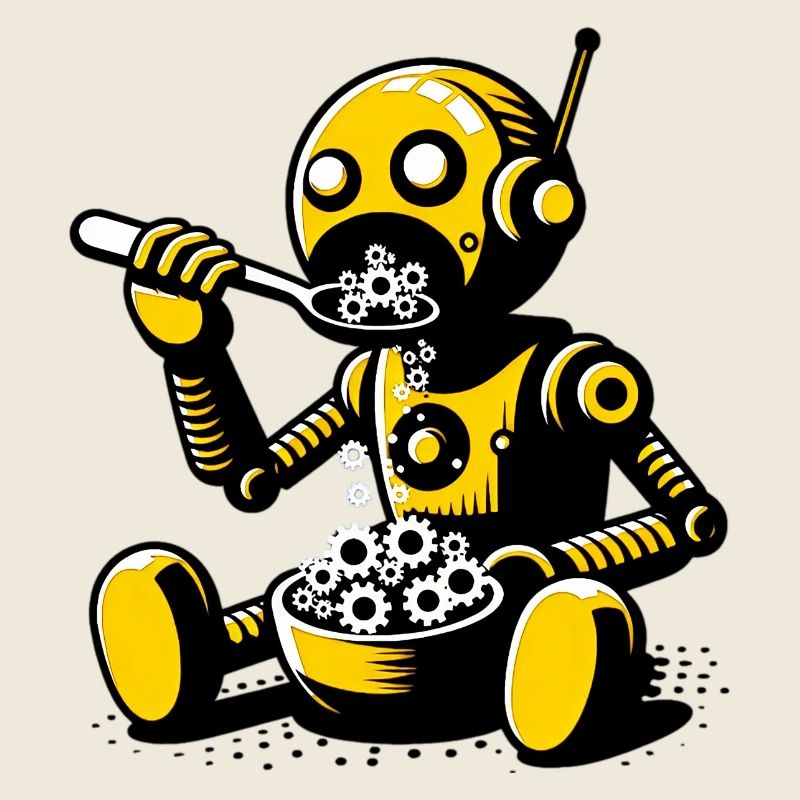 Robot extraterrestre extraterrestre