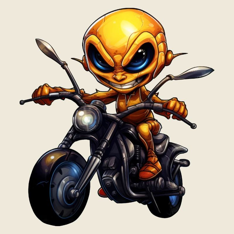 Ants Motorcycle / Motorcyclist Ant