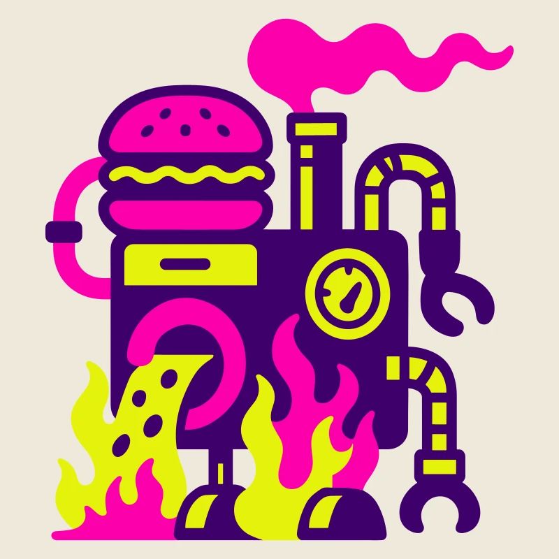 Machine à hamburger