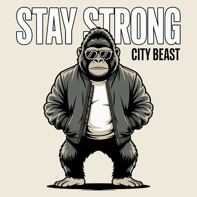 Bleib stark, Stadtbestien-Gorilla