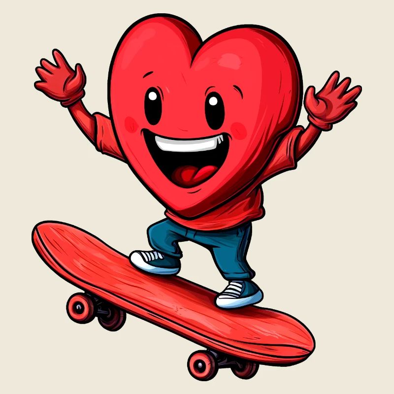 Herz Skater