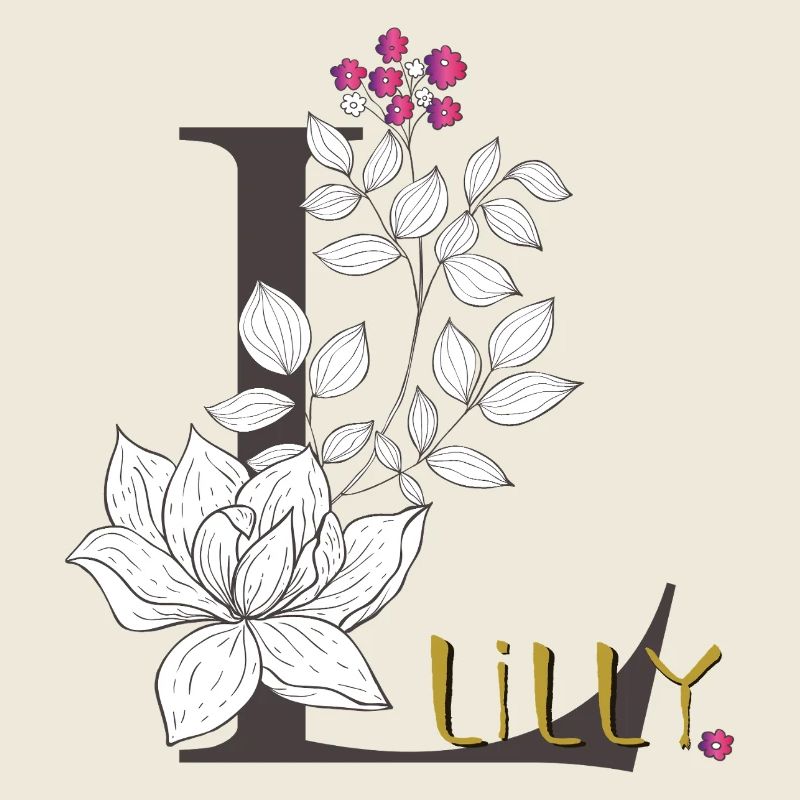 Lettre L Lilly