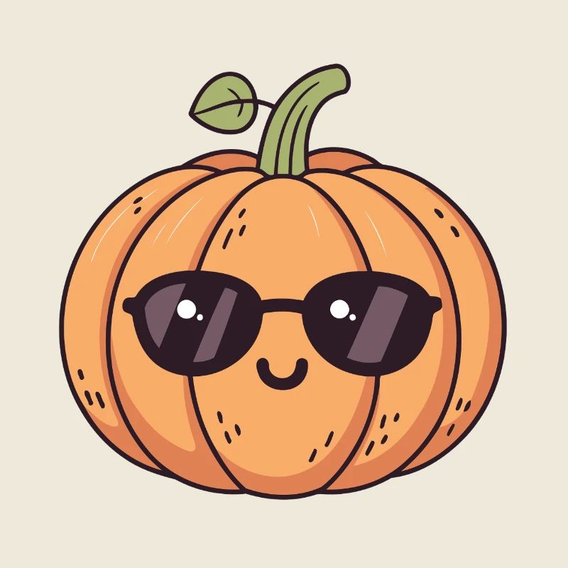 Pumpkin Chic schwarze Brille