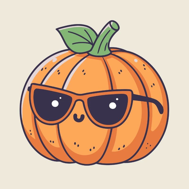 Pumpkin chic eyeglasses