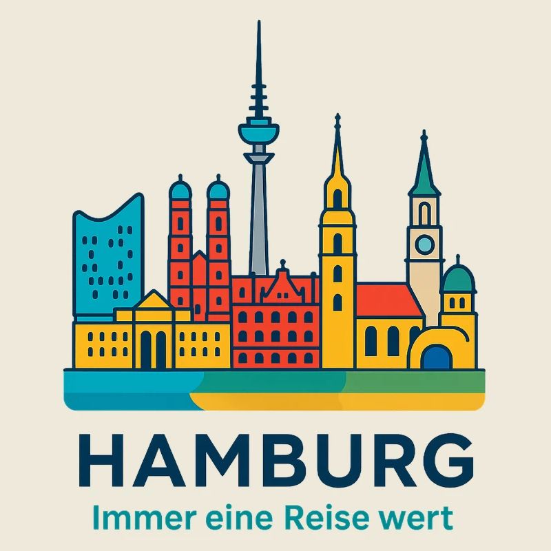 Hamburg Skyline Immer eine Reise wert
