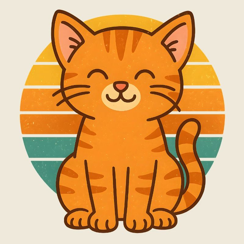 Retro Cat Vibes