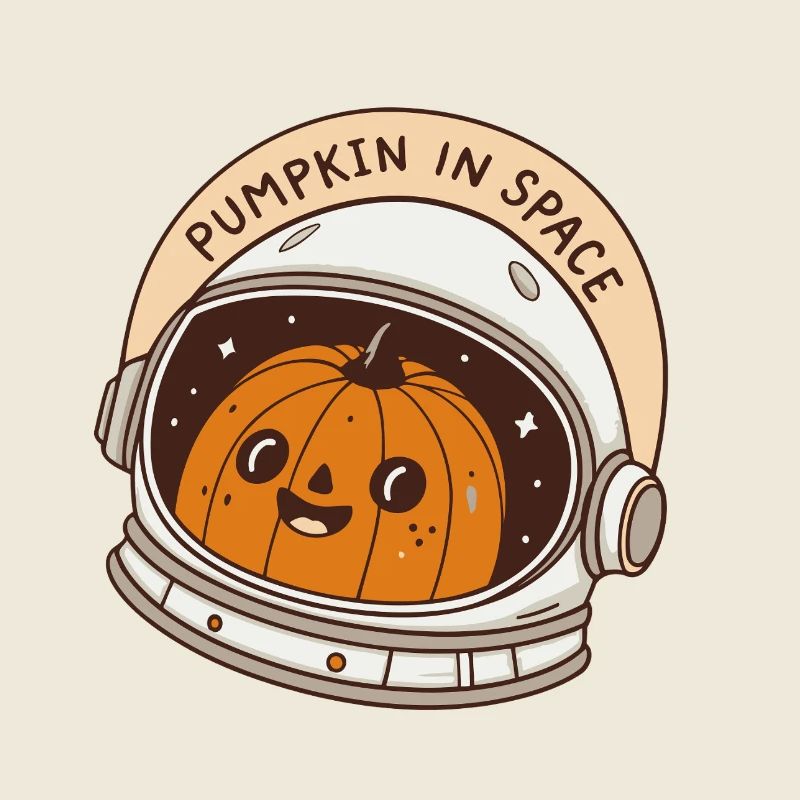 Space Astronaut Pumpkin