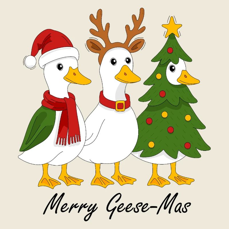 Noël et les oies