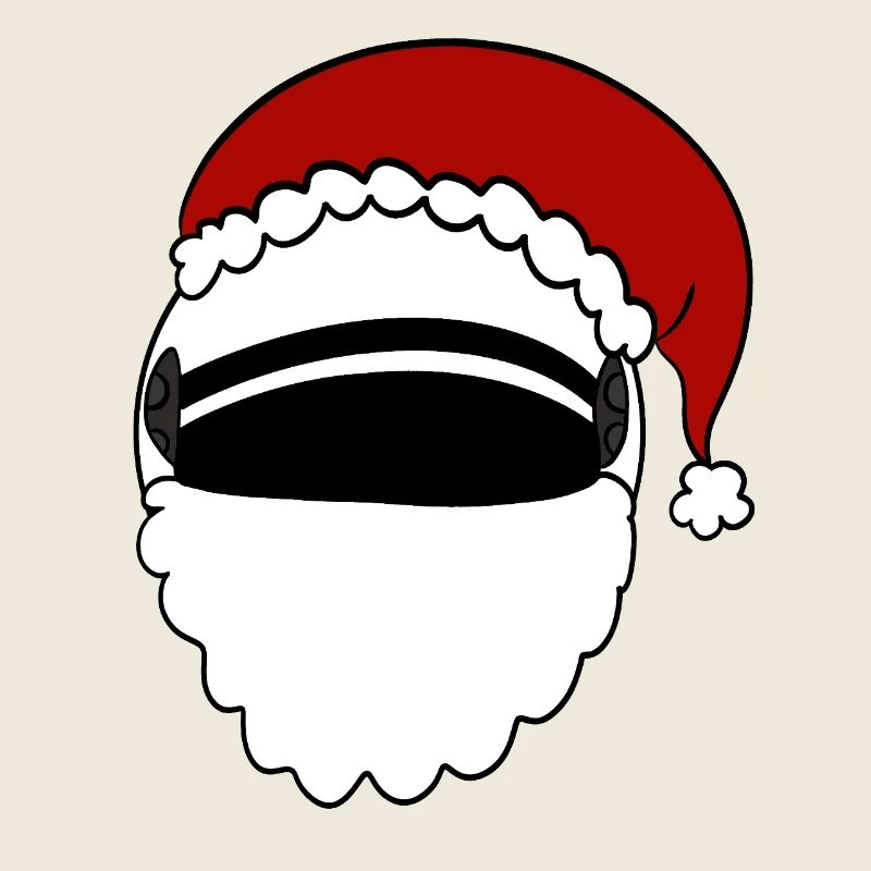 Casque du Père Noël